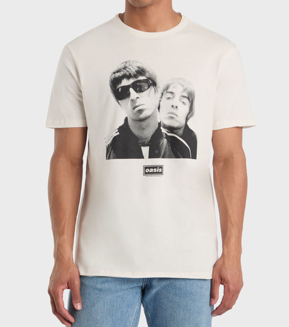 Oasis Boxed Vintage White Tee