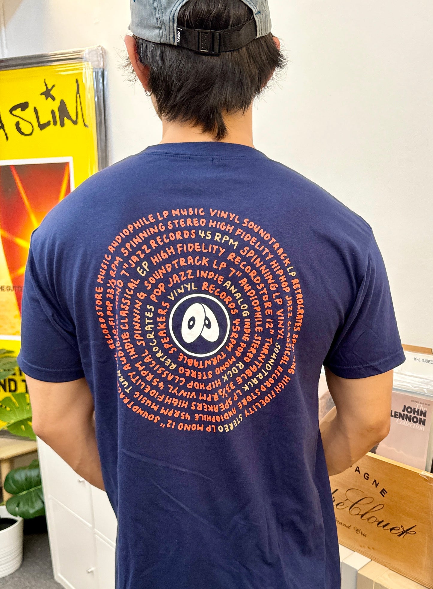 Retrocrates Tee - Genre (Navy Blue)
