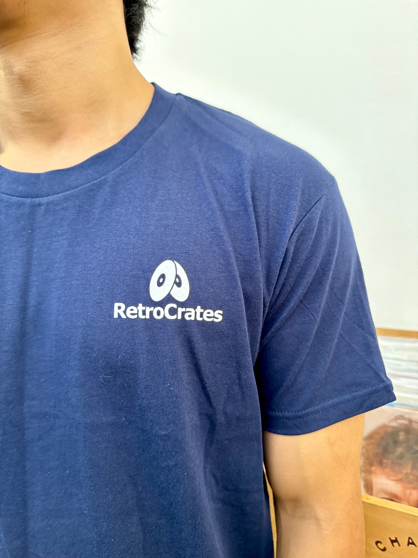 Retrocrates Tee - Genre (Navy Blue)