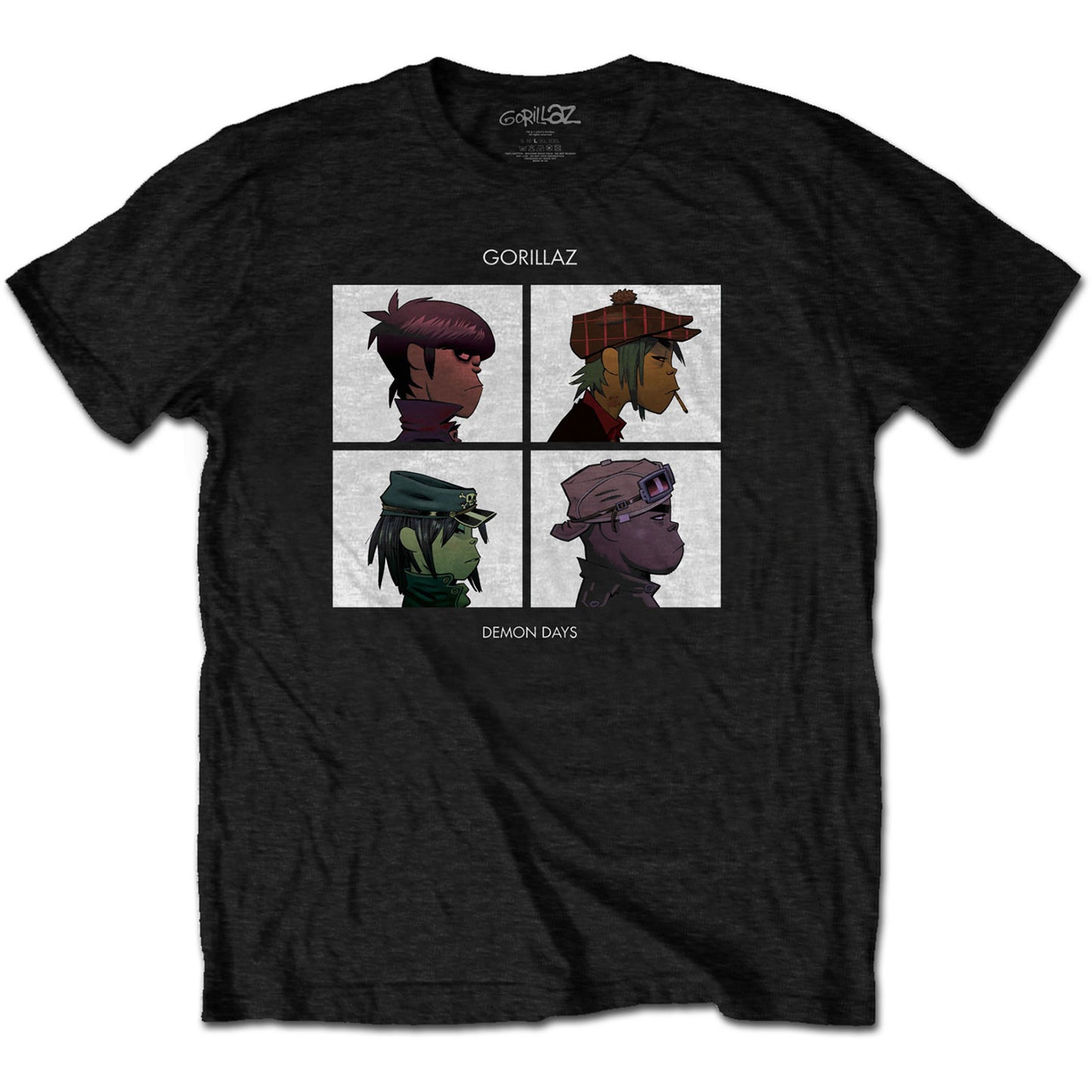 Gorillaz Demon Days Tee (Black)