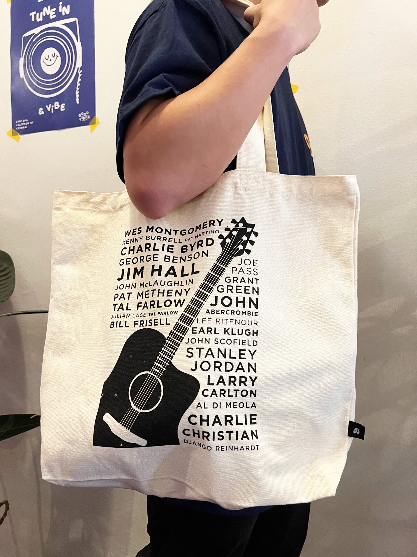Guitar Jazz Shopper's Tote