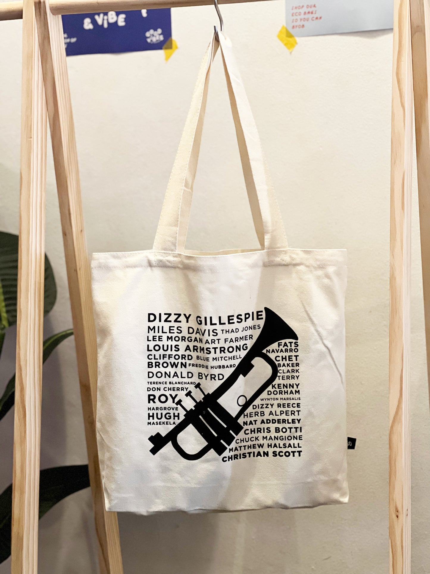Trumpet Jazz Shopper's Tote