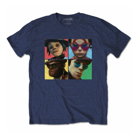 Gorillaz Humanz Tee (Navy Blue)