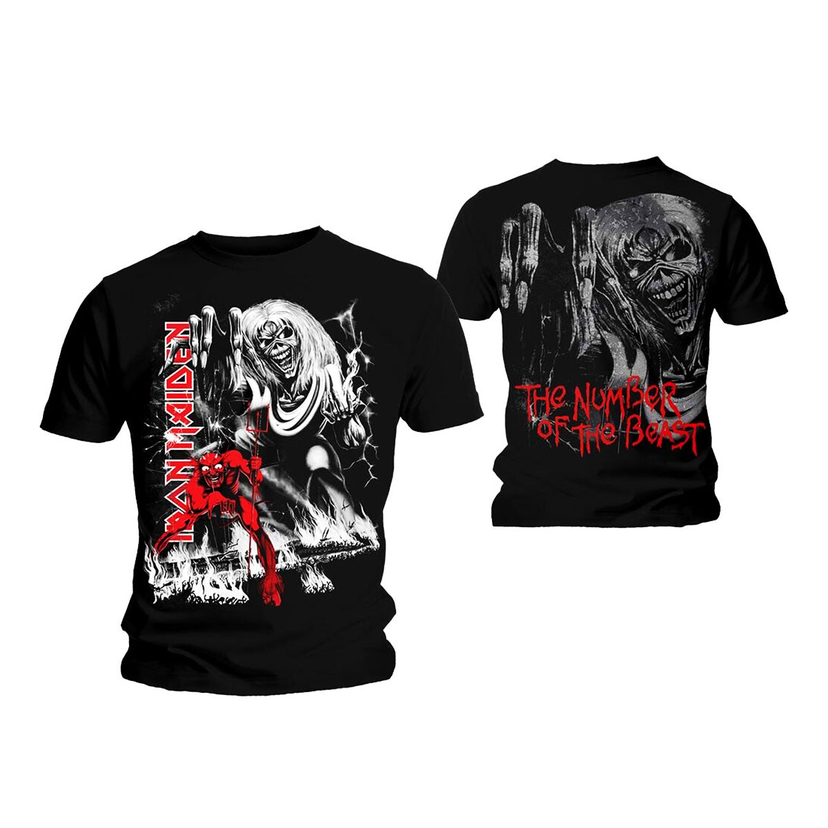 Iron Maiden Number of the Beast Jumbo Tee