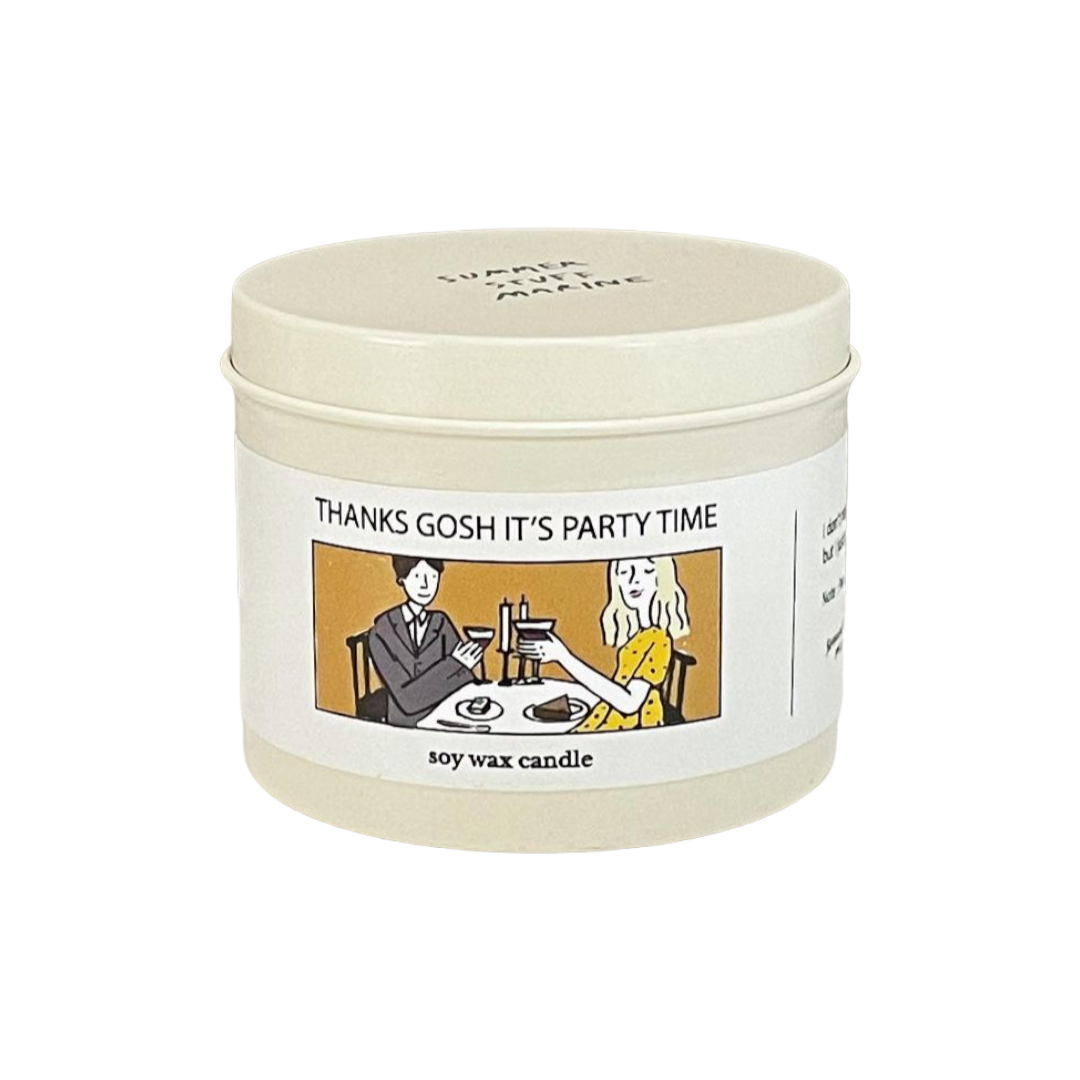 Thank Gosh it's Party Time Soy Scented Candle