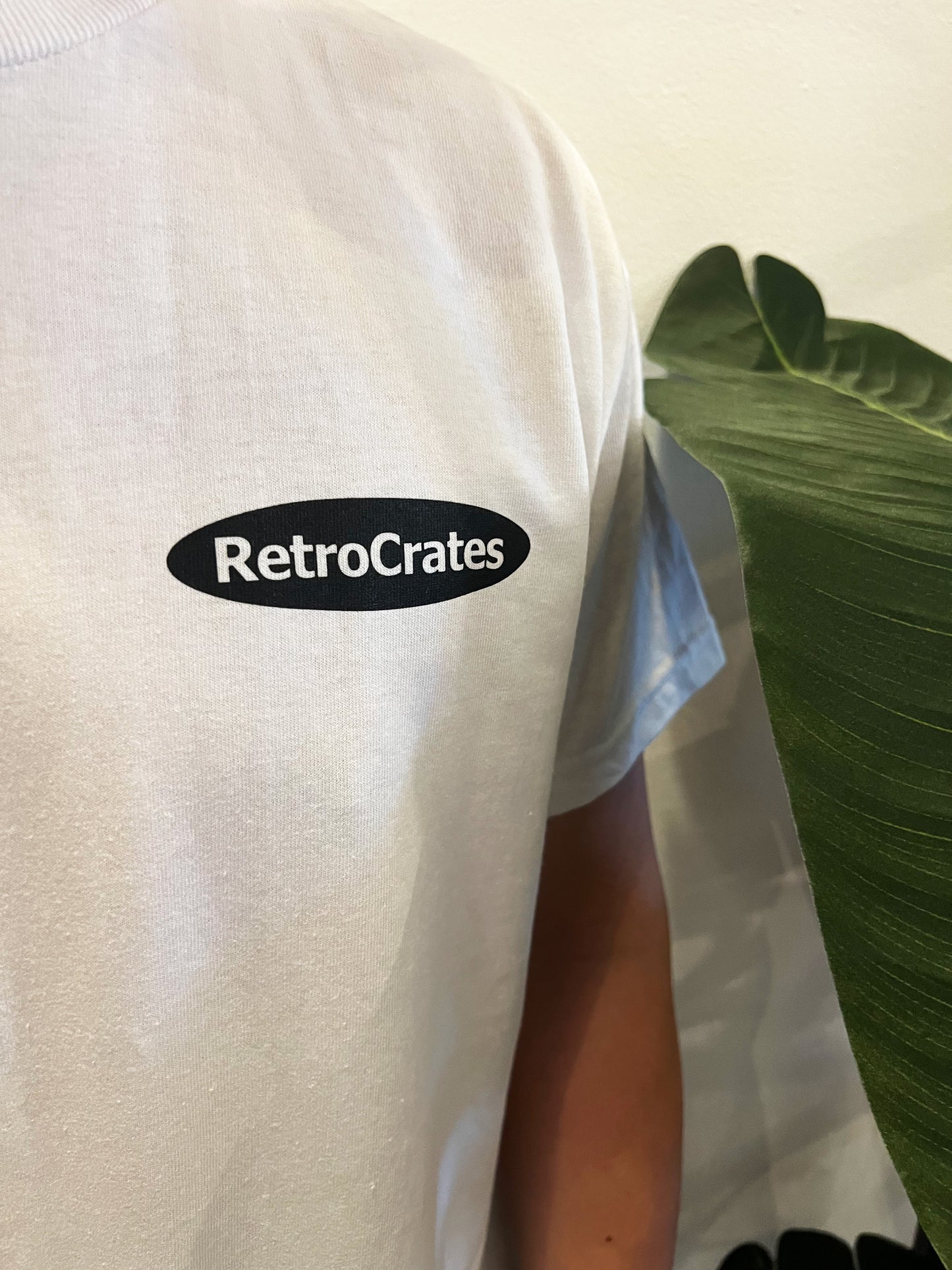 Retrocrates Tee - Bringing Music Back Home (White)