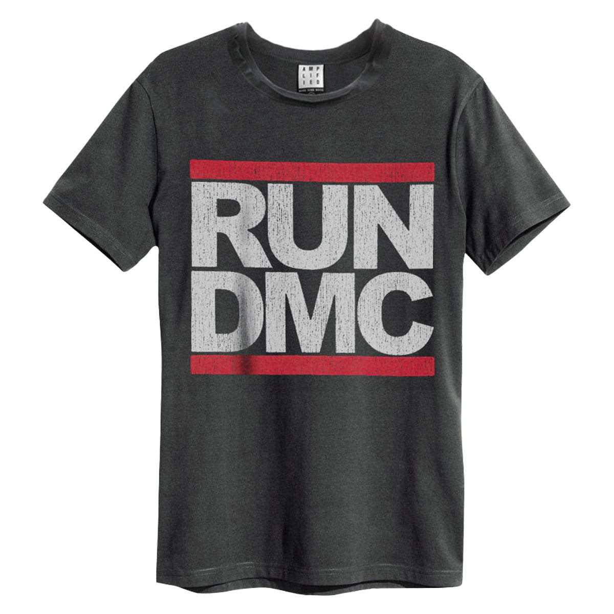 Run DMC Logo Tee (Charcoal)