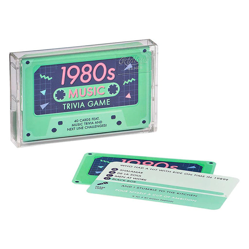 Ridley's 1980s Music Trivia Game
