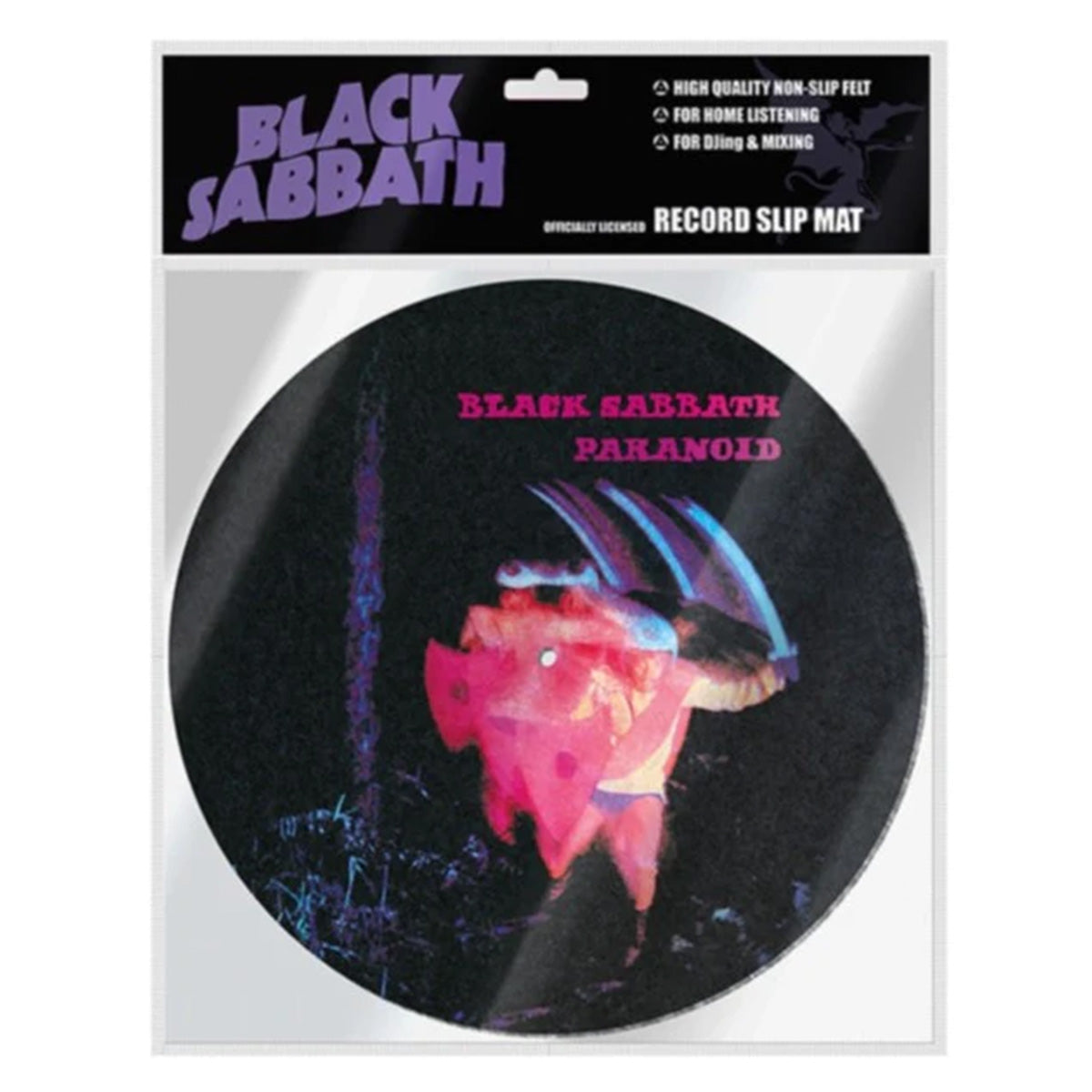 Black Sabaath Paranoid Record Slipmats