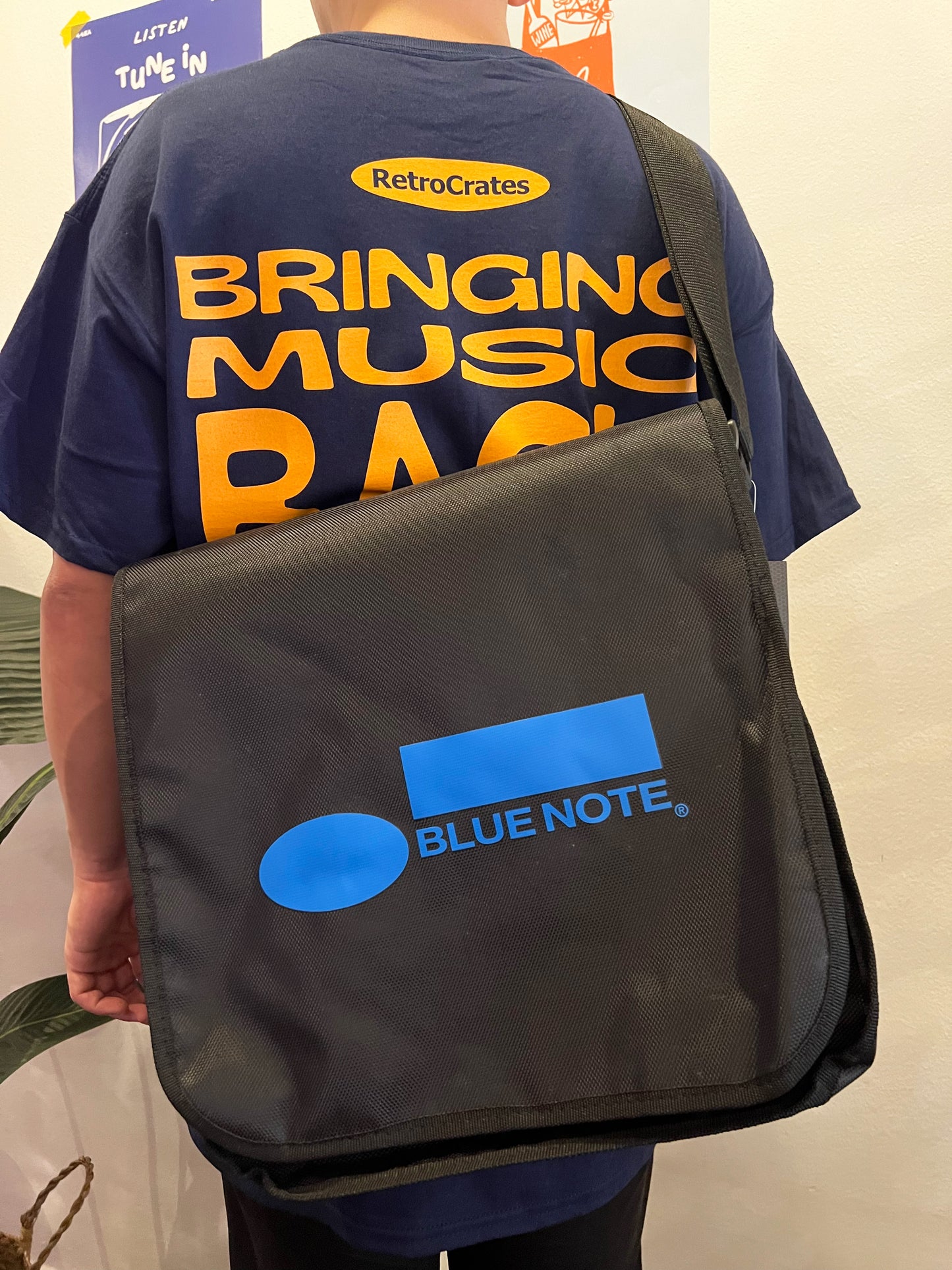 Blue Note Records Flap Top Vinyl Record Bag