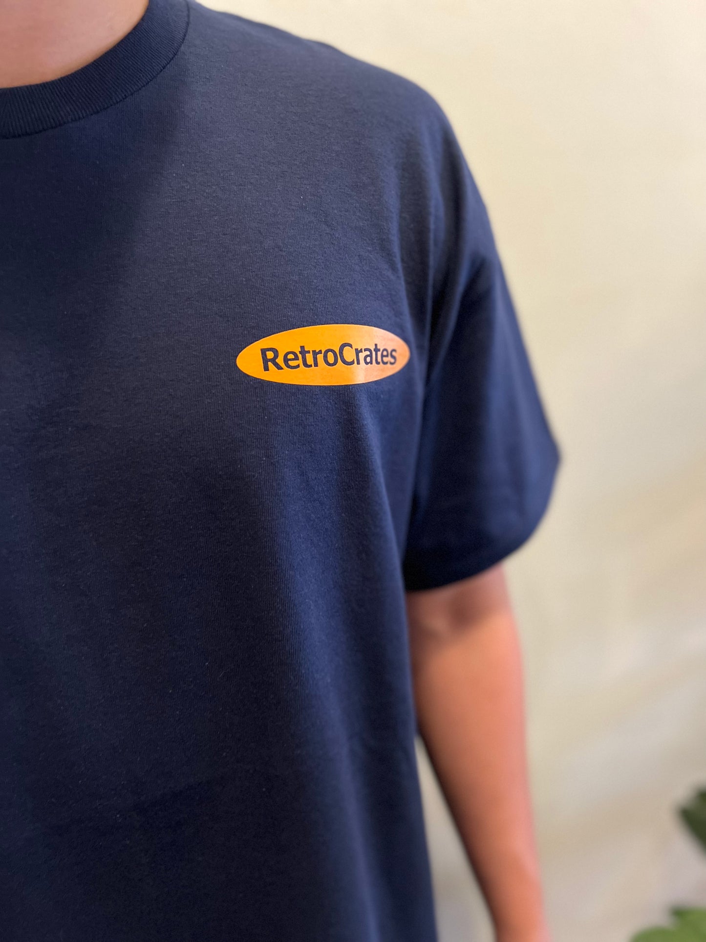 Bringing Music Back Home Tee Navy Blue
