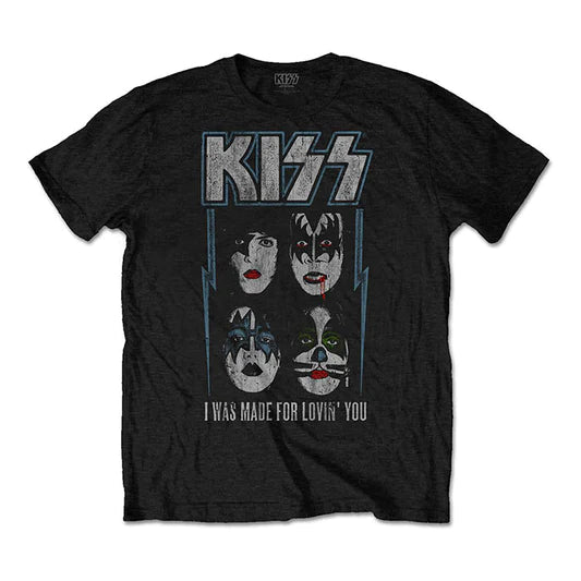 KISS I was made for loving you Tee