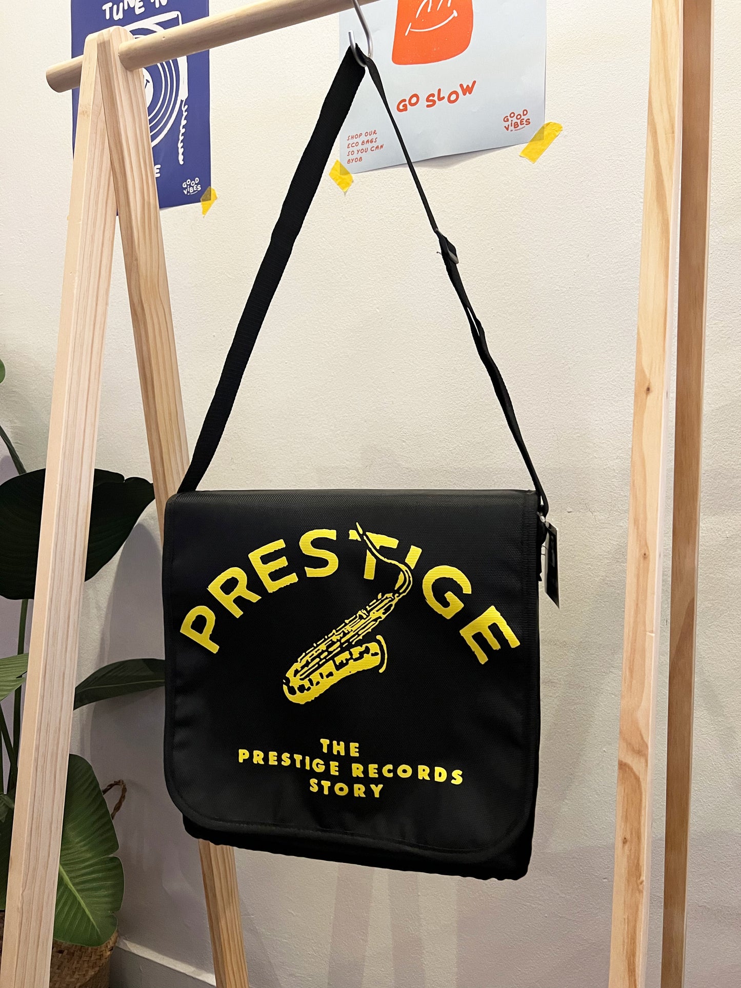 Prestige Records Flap Top Vinyl Record Bag