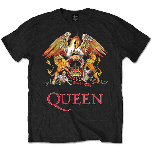 Queen Classic Crest Logo Tee