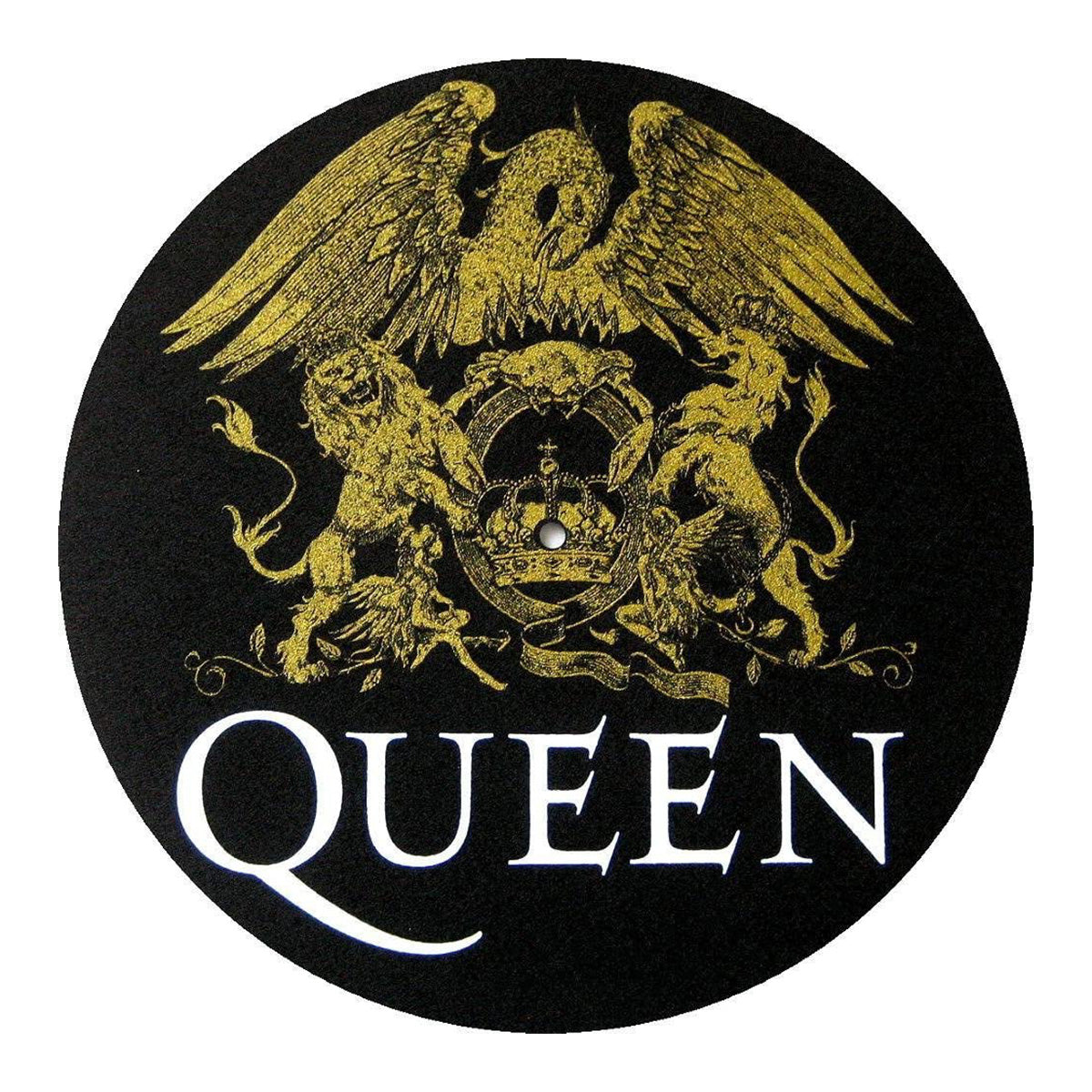 Queen Logo Record Slipmat – Goodvibes by Retrocrates