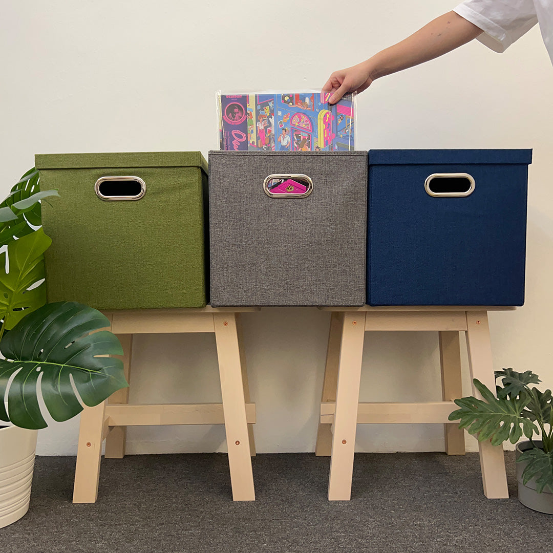 Samantha Box Record Storage Box – Goodvibes by Retrocrates