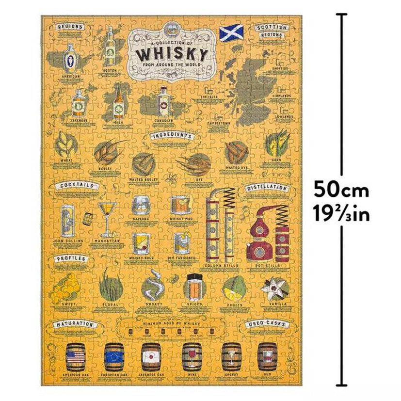 Ridley's Whisky Lover's 500pcs Jigsaw Puzzle