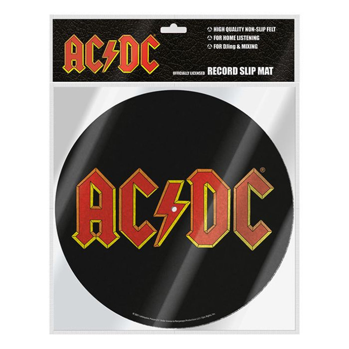 ACDC Logo Record Slipmat
