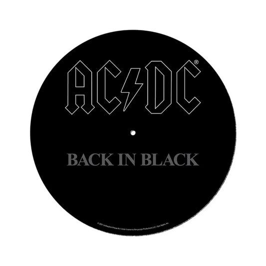 AC/DC Back to Black Record Slipmat