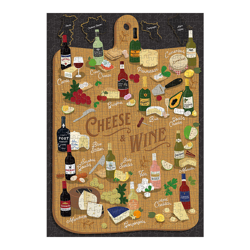 Ridley's Cheese & Wine 500pcs Puzzle