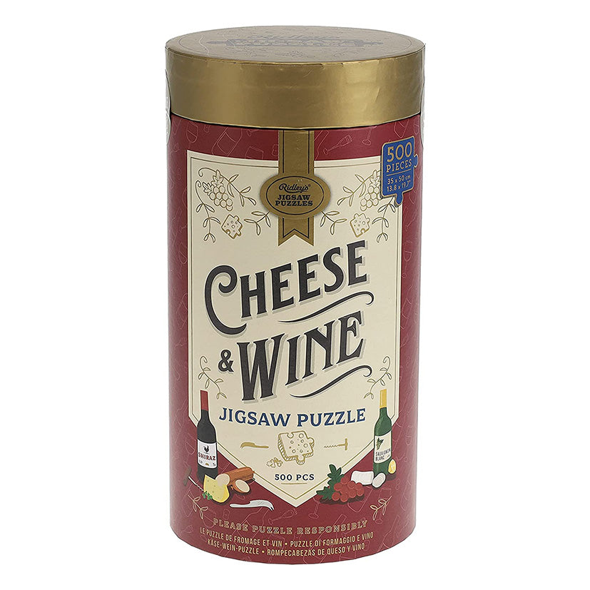 Ridley's Cheese & Wine 500pcs Puzzle