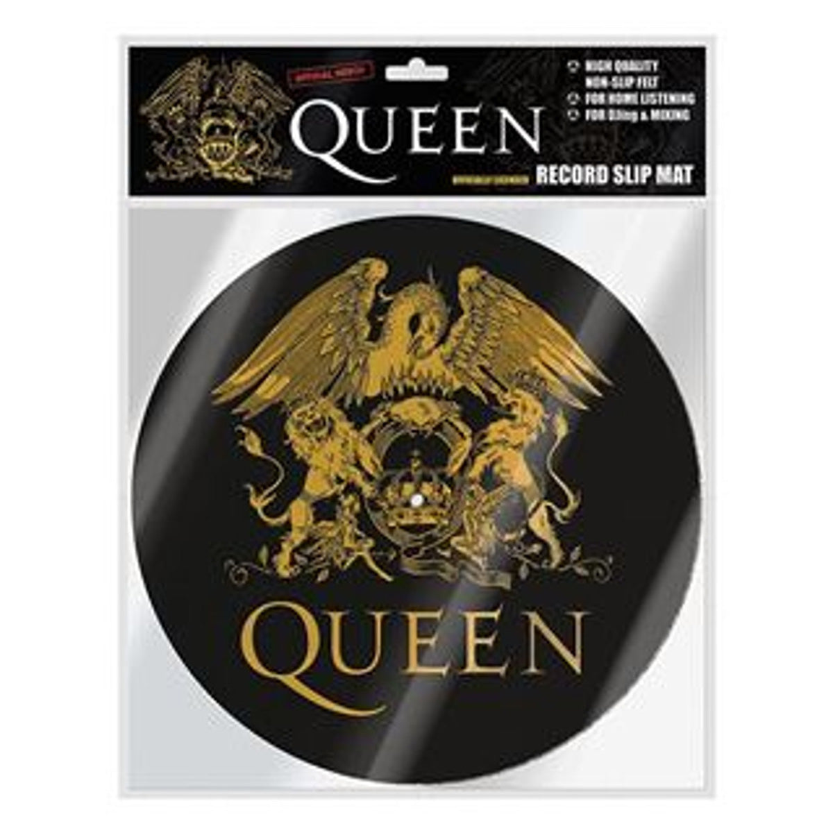 Queen Logo Record Slipmat