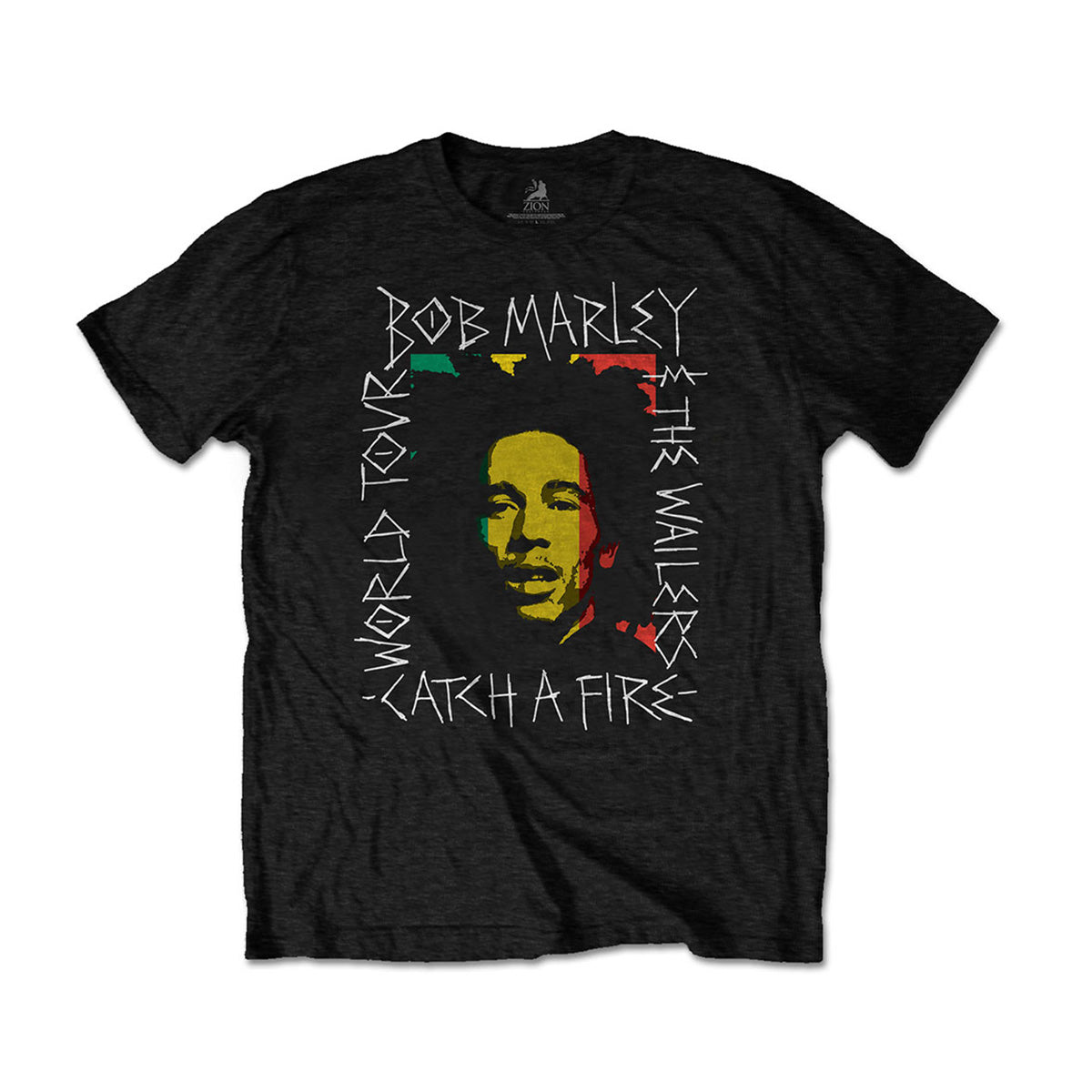 Bob Marley Rasta Scratch Tee