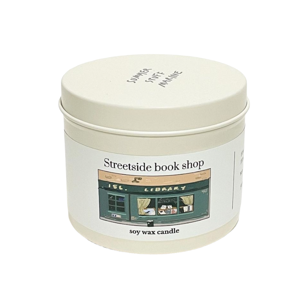 Streetside Bookshop Soy Scented Candle