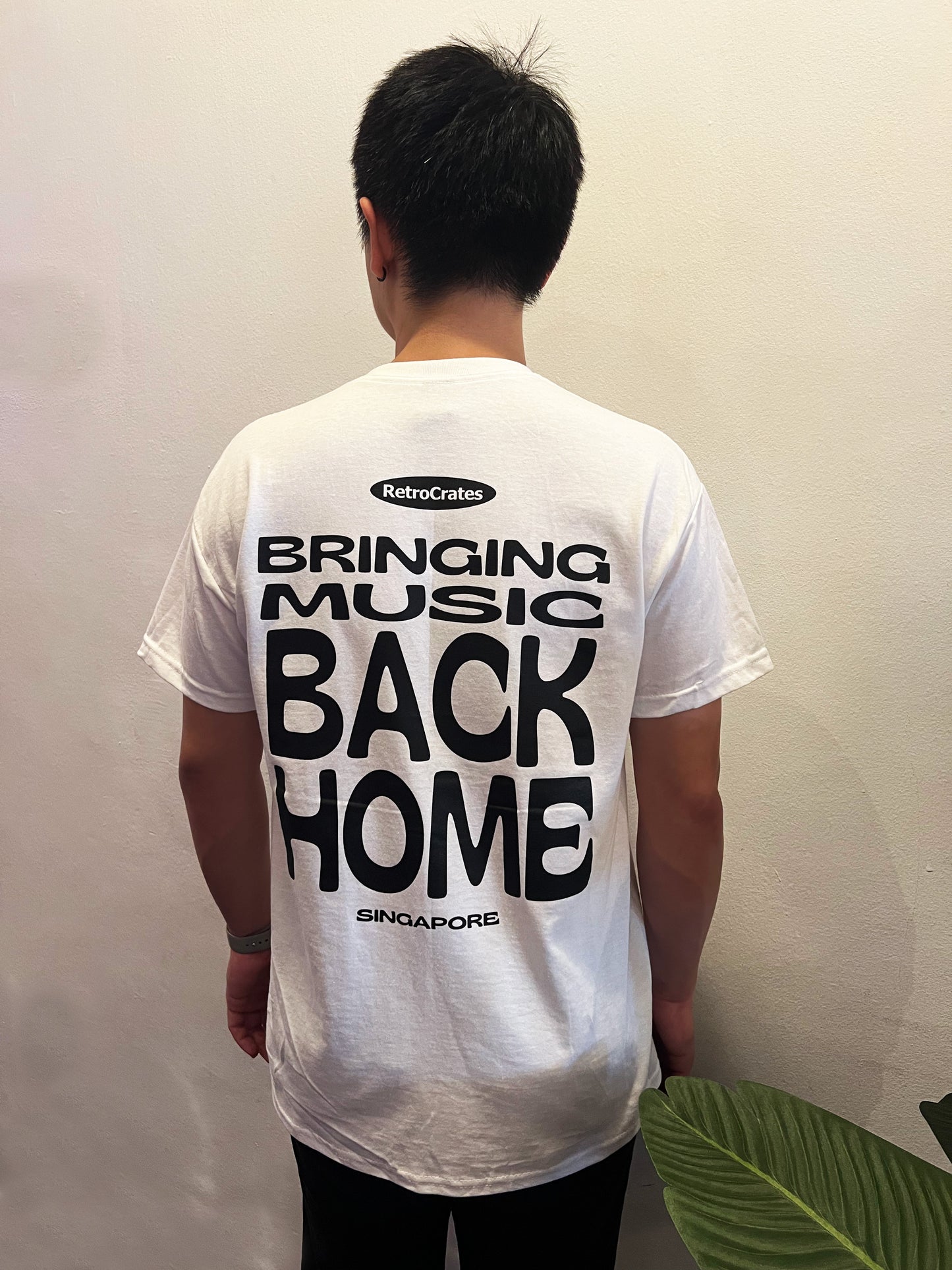 Bringing Music Back Home Tee White
