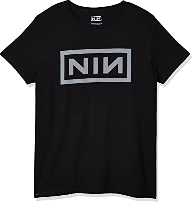 Nine Inch Nails Classic White Logo Tee